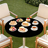 1Pc Polyester Round Tablecloth AJEW-CN0001-61-5