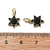 Brass Enamel Charms KK-Z114-13G-3