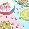 200Pcs 10 Styles Opaque Acrylic Beads MACR-CJ0001-46-5