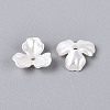 ABS Plastic Imitation Pearl Bead Caps KY-Q004-02A-2