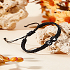 1Pc Adjustable Nylon Cord Braided Bracelets for Women Men BJEW-LP0001-31A-C-3