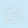 925 Sterling Silver Open Jump Rings STER-N017-30C-S-1