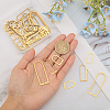 CHGCRAFT 42Pcs 3 Style Brass Pendants KK-CA0002-56-3