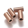 Ion Plating(IP) 304 Stainless Steel Tube Beads STAS-L216-23E-RG-1