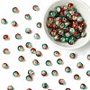 100Pcs Crackle Glass Beads CCG-YW0001-19B-05-1
