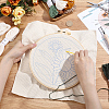 Flower Pattern Punch Embroidery Starter Kits DIY-WH20007-743B-3
