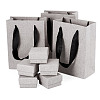 5Pcs Square Paper Jewelry Display Cases CON-TA0001-39A-02-1