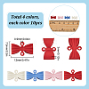 40Pcs 4 Colors Alloy Links Connector Charms FIND-SP0002-48-2