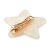 Star with Snowflake Cellulose Acetate(Resin) Alligator Hair Clips LS-PHAR-Q120-01C-2