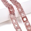 Natural Strawberry Quartz Beads Strands G-N342-103-4