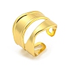 304 Stainless Steel Open Cuff Rings RJEW-G321-05G-1