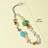 Acrylic & Resin & Porcelain & Synthetic Quartz Crystal Mobile Straps HJEW-FS00001-5