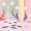 Butterfly Wing Earring Making Kit DIY-TA0005-11-7