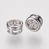 Brass Micro Pave Grade AAA Cubic Zirconia Pendants LS-ZIRC-G086-09P-NR-2