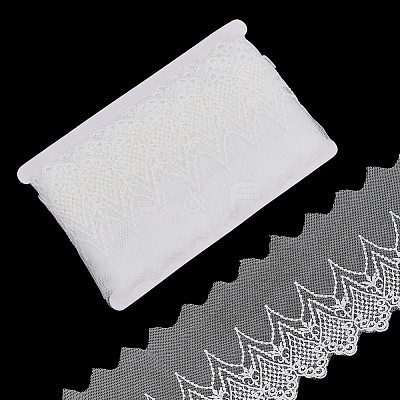 7.5 Yards Milk Fiber Lace Trim OCOR-FG0002-48-1