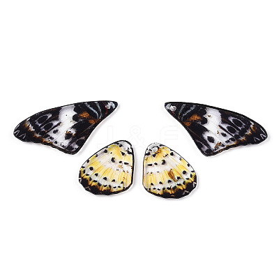 Translucent Resin Pendants Set RESI-G063-01D-1