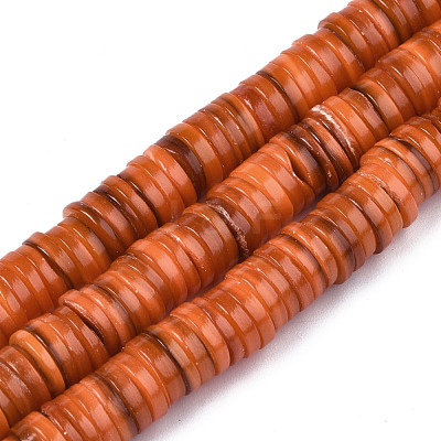 Natural Freshwater Shell Beads Strands BSHE-I016A-01F-1