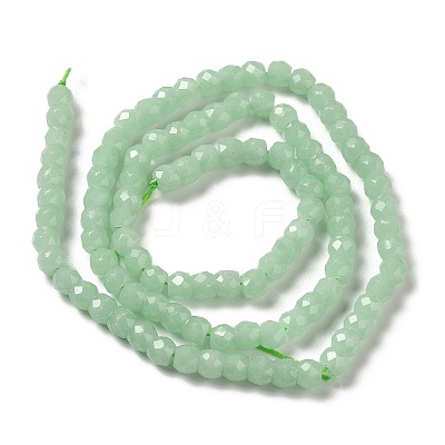Synthetic Luminous Stone Beads Strands G-C086-01B-07-1