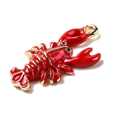 Zinc Alloy Enamel Pendants FIND-I044-17A-1-1