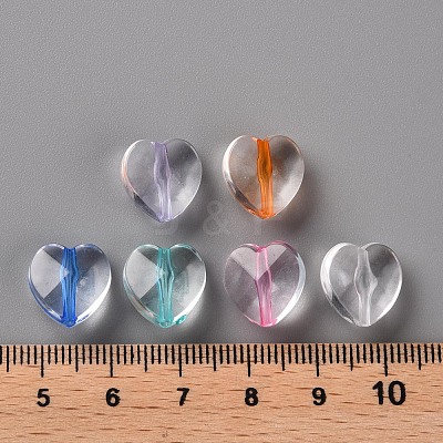 Transparent Acrylic Beads TACR-S154-21A-1