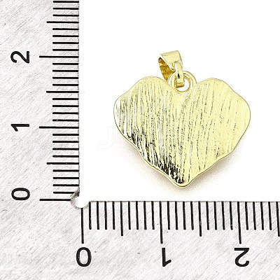 Brass Micro Pave Cubic Zirconia Enamel Pendants KK-V007-41G-02-1