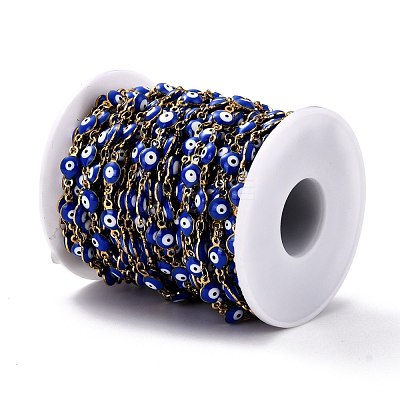 304 Stainless Steel Link Chains CHS-L026-02G-07-1