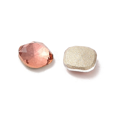 Glass Rhinestone Cabochons RGLA-P037-07A-D262-1