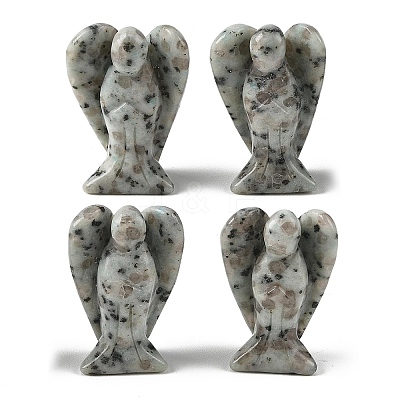 Natural Sesame Jasper Carved Angle Figurines GG-CBA9C2C-A01-1