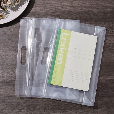 Transparent Plastic Zip Top Bag X-OPP-L003-02D-1