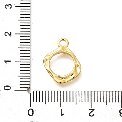 Rack Plating Brass Toggle Clasps KK-M309-45G-1