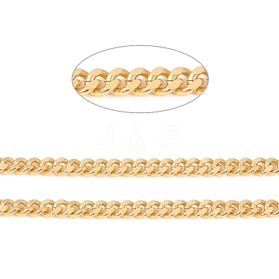Brass Curb Chain CHC-G012-03G-1
