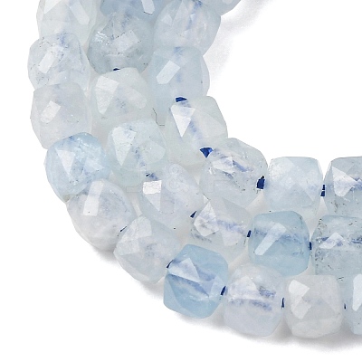 Natural Aquamarine Beads Strands G-L587-C02-01-1