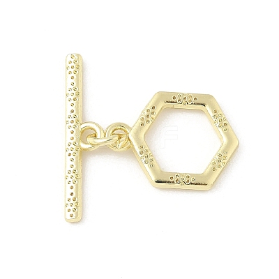 Alloy Toggle Clasps FIND-B047-10G-1