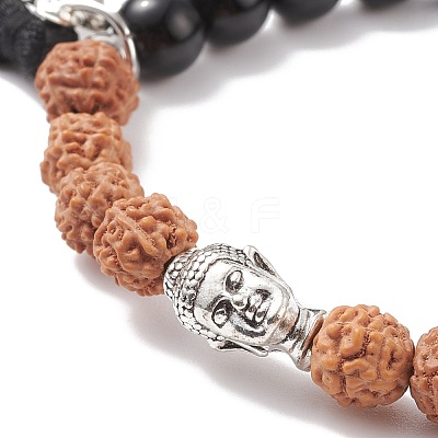 Mala Beads Bracelet BJEW-JB08264-1