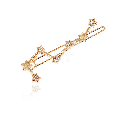 Alloy Hair Bobby Pins PW-WG46689-01-1