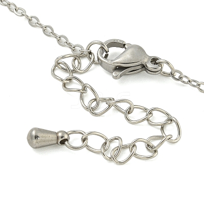 Brass Micro Pave Clear Cubic Zirconia Infinity Heart with Sunflower Pendant Necklaces for Women NJEW-G146-01P-1