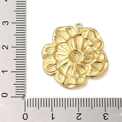 304 Stainless Steel Pendants STAS-S123-04G-04-1