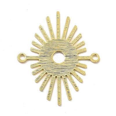 Brass Connector Charms KK-H435-14G-1