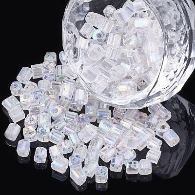 Glass Seed Beads SEED-S018-08-1