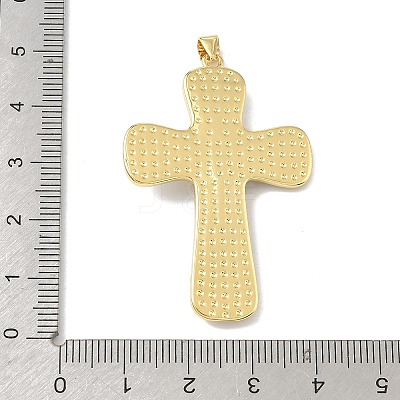 Brass Enamel Pendants KK-Z153-22G-01-1