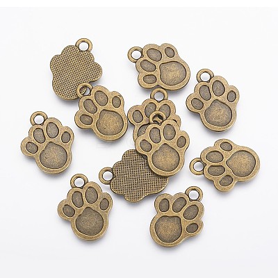 Tibetan Style Alloy Pendants X-TIBEP-21652-AB-NR-1
