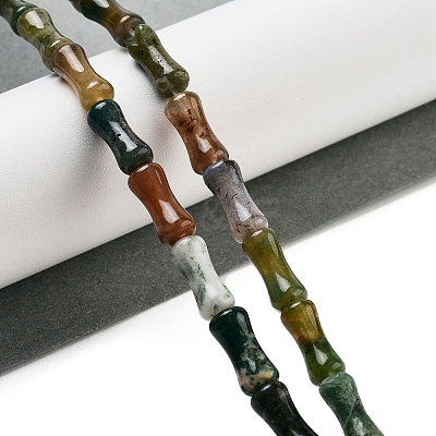 Natural Indian Agate Beads Strands G-Q178-A03-01-1
