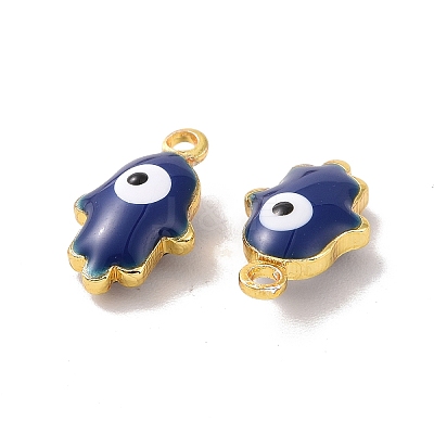 Brass Enamel Pendants KK-J302-04G-1