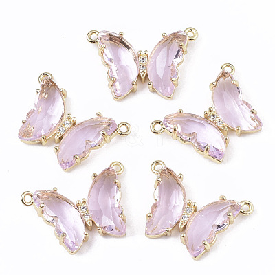 Glass Pendants GLAA-T020-01E-1
