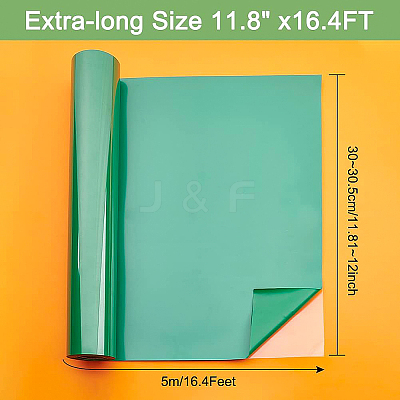 Blank Heat Transfer Vinyl Sheet Rolls DIY-WH0043-61A-1