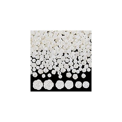 300Pcs 3 Styles Imitation Pearl Acrylic Beads OACR-GA0001-20-1