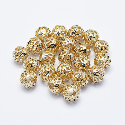 Brass Beads X-KK-G331-48G-NF-1