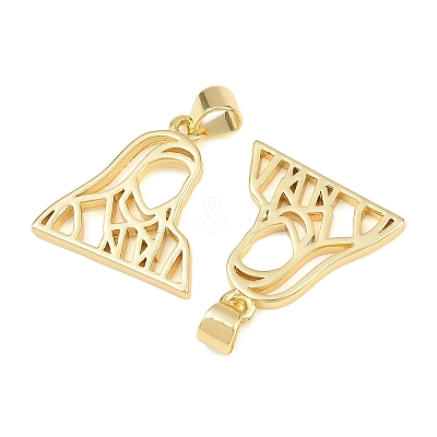 Brass Pendants KK-L275-54G-01-1