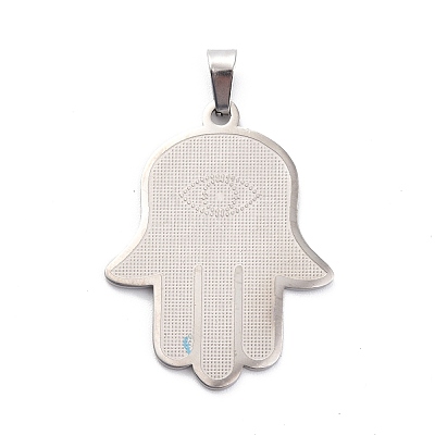 Non-Tarnish 201 Stainless Steel Pendants STAS-C062-03P-1