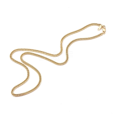 304 Stainless Steel Diamond Cut Cuban Link Chain Necklaces NJEW-JN03367-03-1